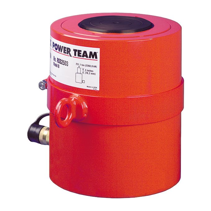 Power Team RSS Series Shorty Hydraulic Cylinders