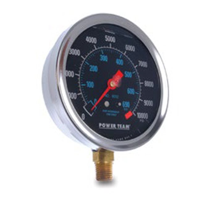 Power Team Analogue Pressure Gauges